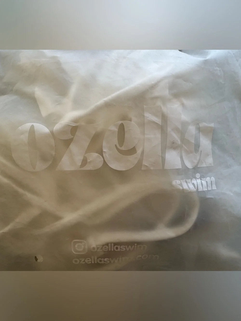 Ozella white ruffle bikini